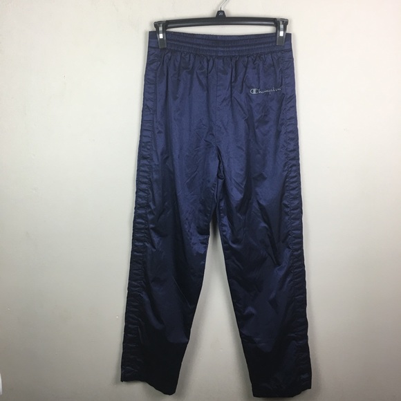 Vintage champion blue snap away sweat pants - Picture 2 of 9